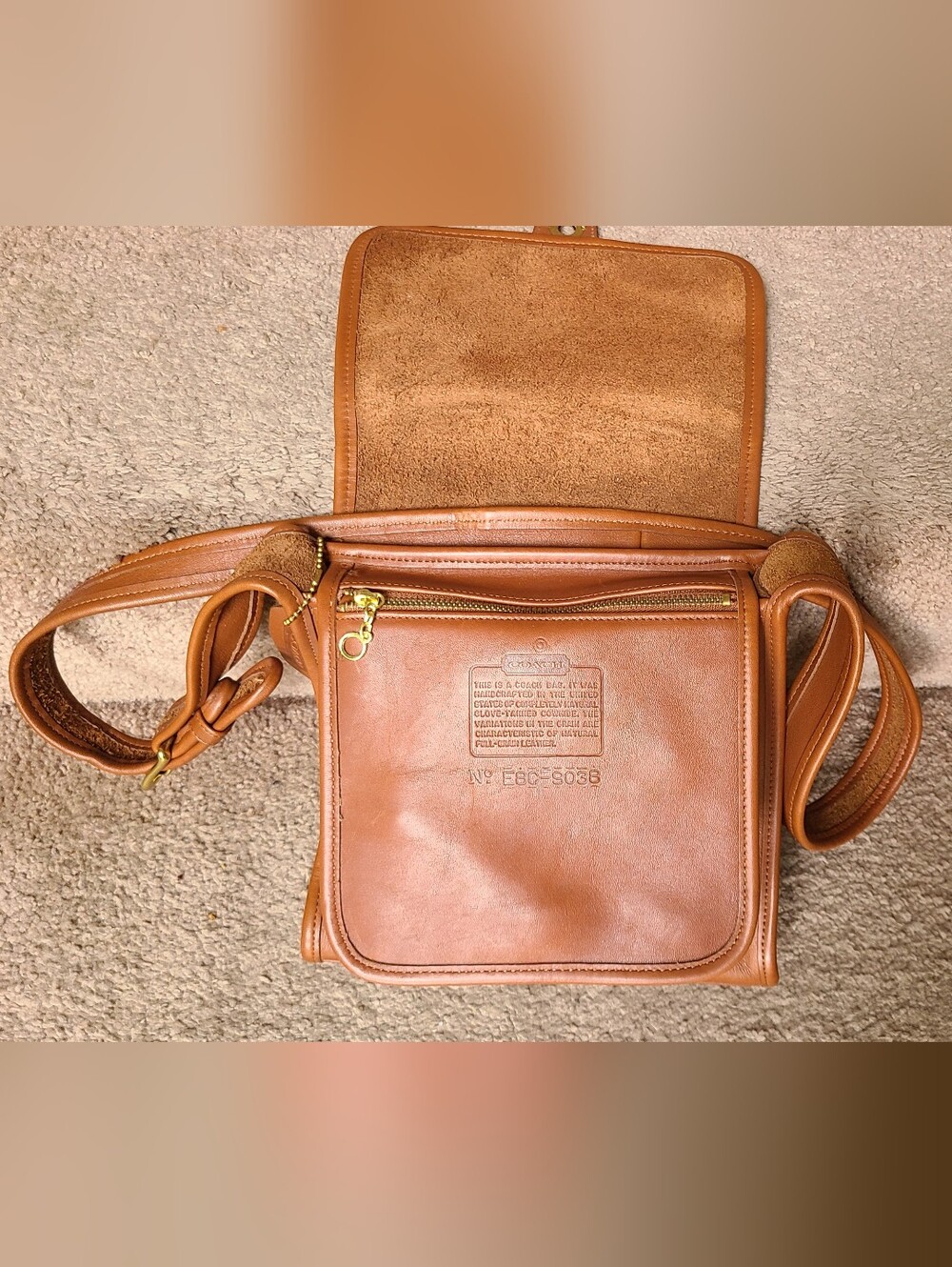 Coach Shelburne 9038 In British Tan - Picture 9 of 16